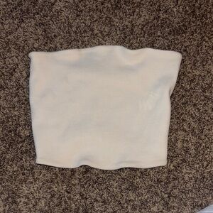 Zara White Tube Top
